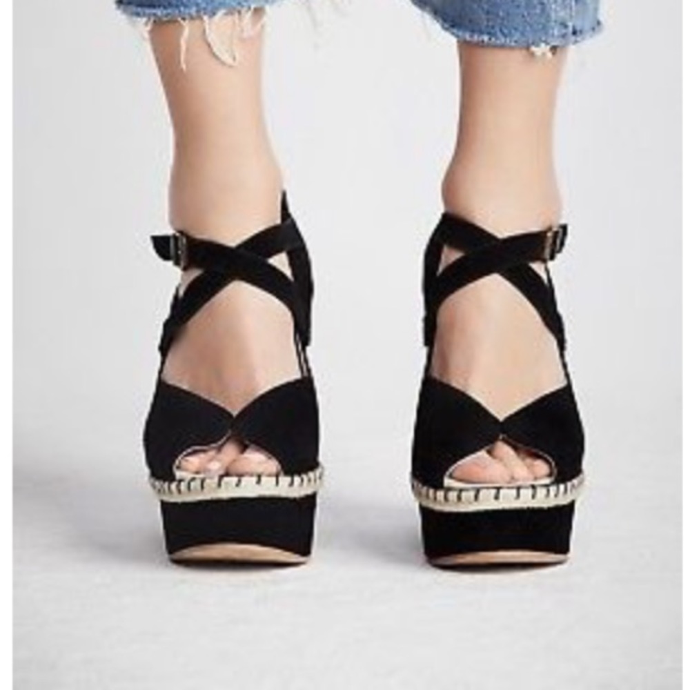 Free people back terrace wedges